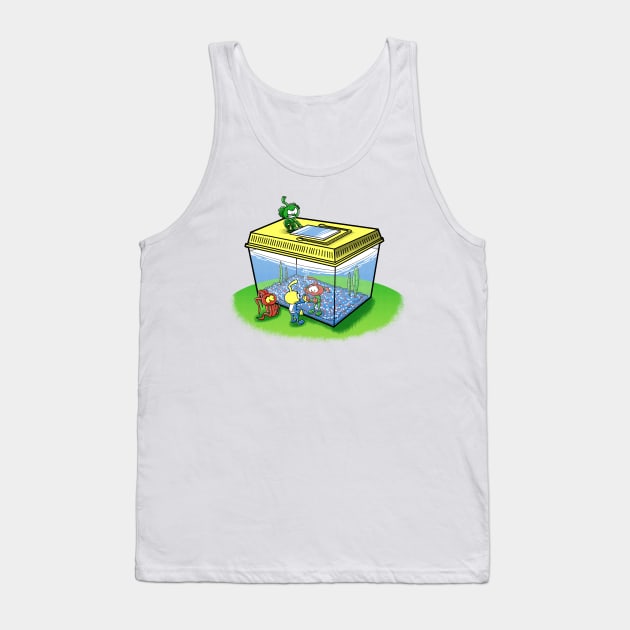 Snorkels in trouble Tank Top by Cromanart